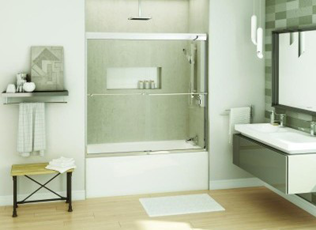 Shower glass doors