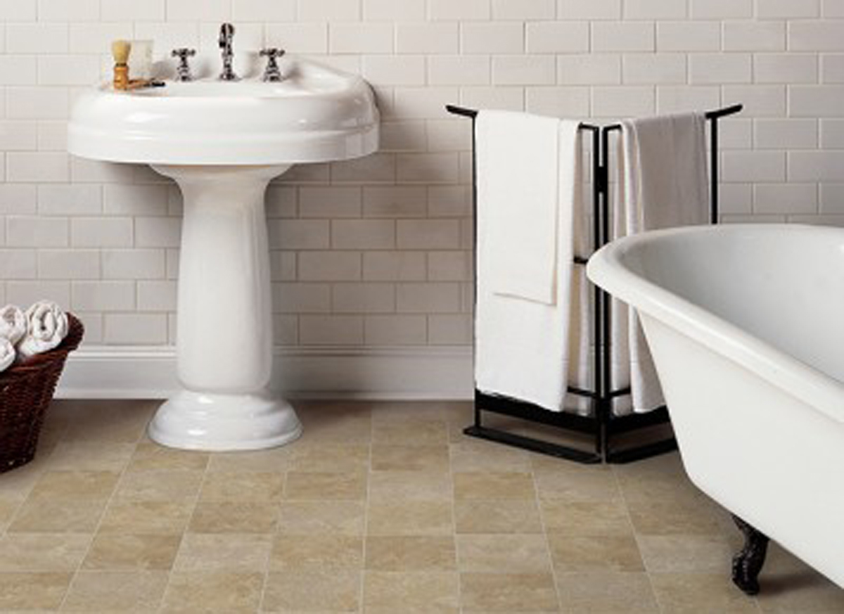 Bathroom flooring